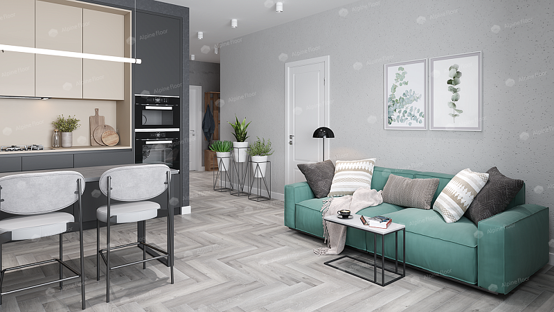 ПВХ плитка Alpine Floor LVT  ECO 16-18